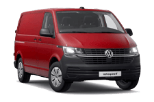 Van Hire Dukinfield - Red VW Transporter Automatic - Van hire Dukinfield
